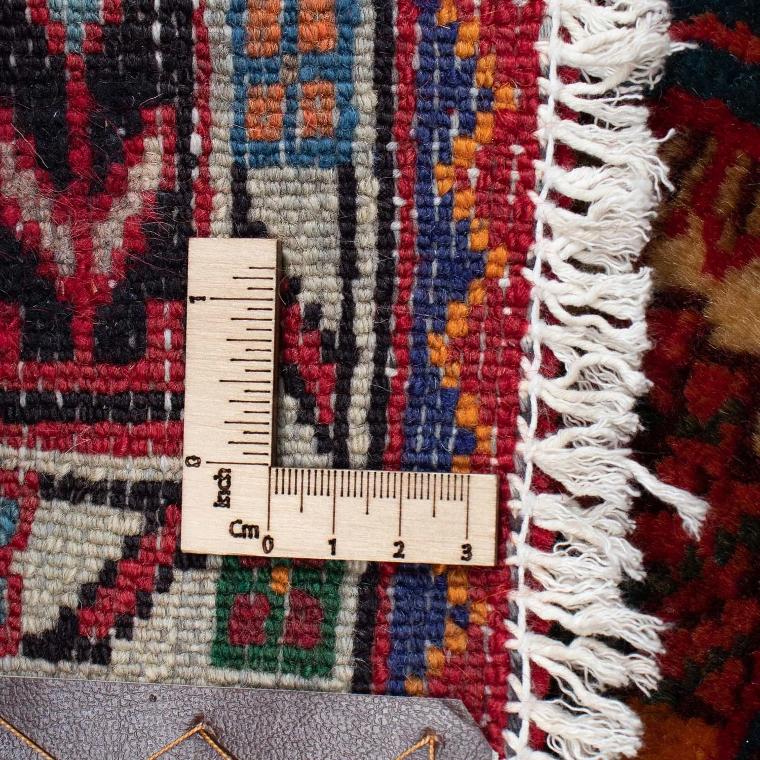 Perserteppich - Nomadic 125 x 93 cm - dunkelrot - Image 6