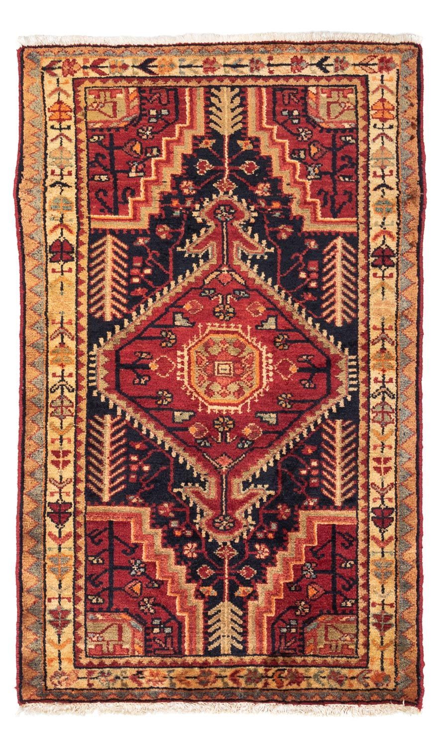 Perserteppich - Nomadic 126 x 76 cm - rot
