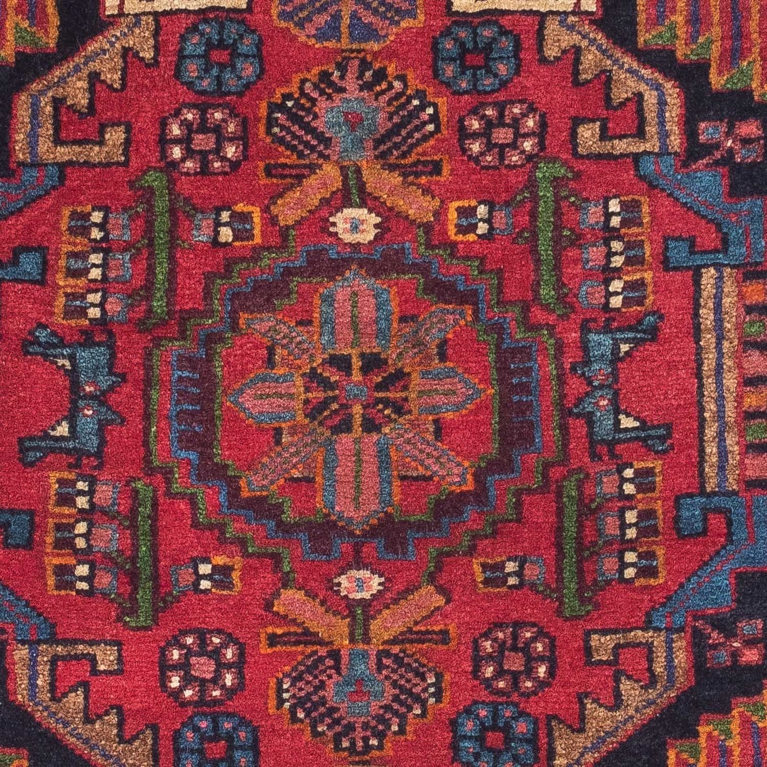 Perserteppich - Nomadic 126 x 83 cm - rot - Image 2