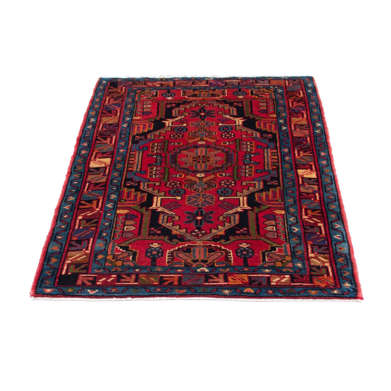 Perserteppich - Nomadic 126 x 83 cm - rot - Image 5