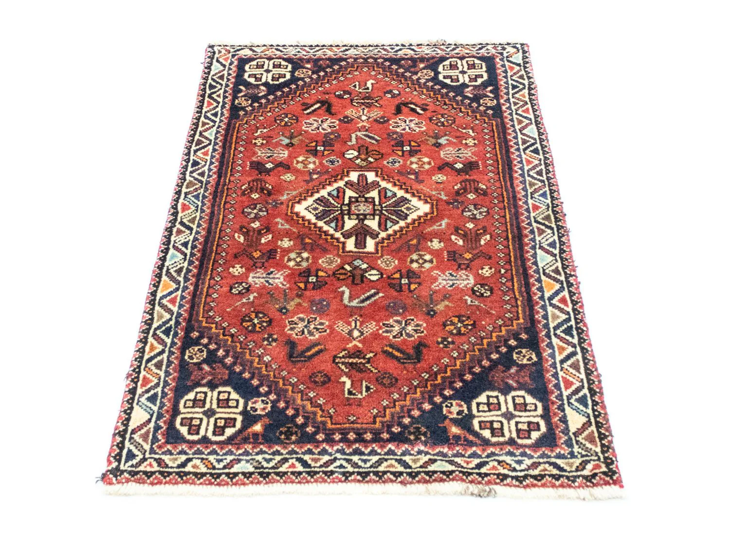 Perserteppich - Nomadic 127 x 75 cm - rot - Image 5