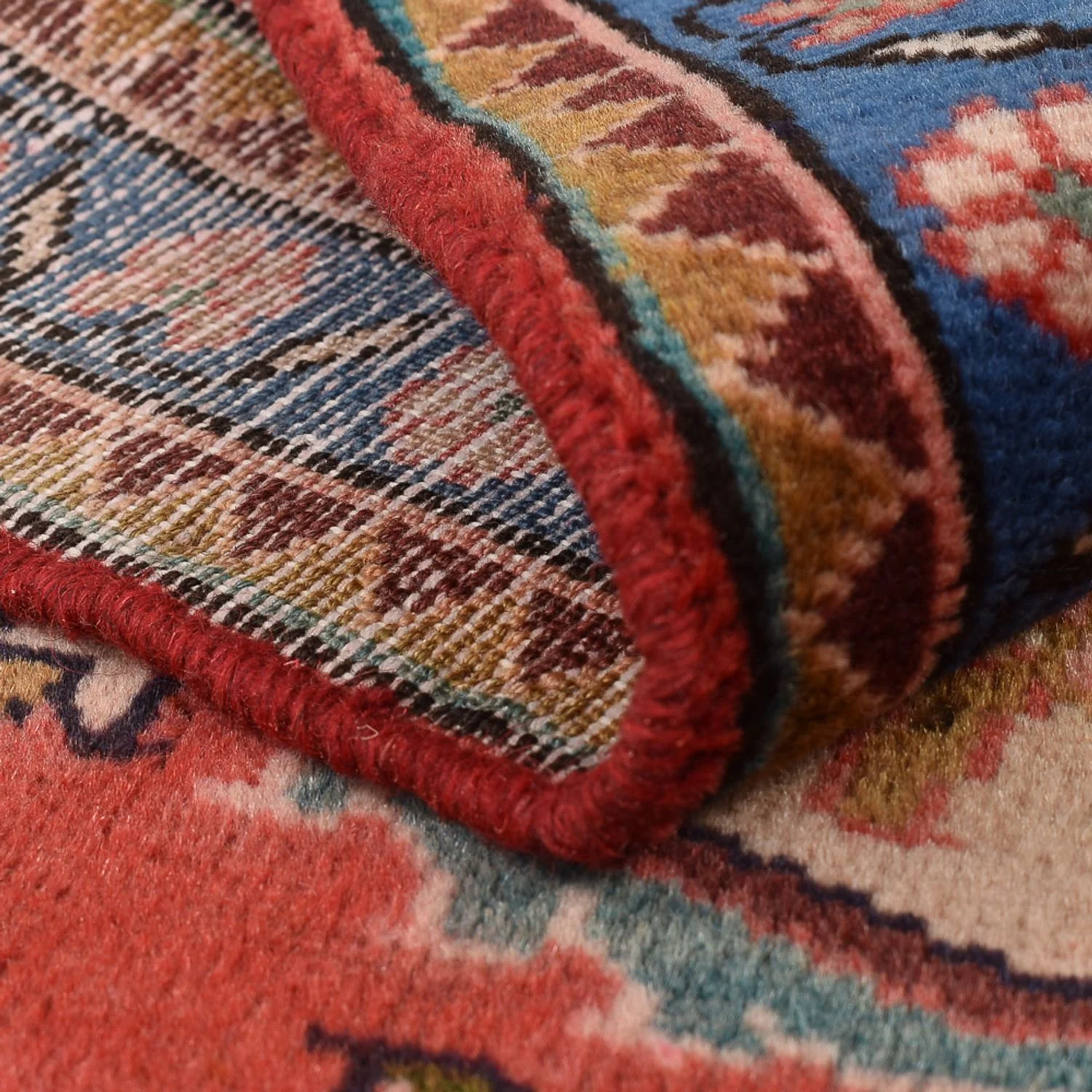 Perserteppich - Nomadic - 128 x 74 cm - rot - Image 4