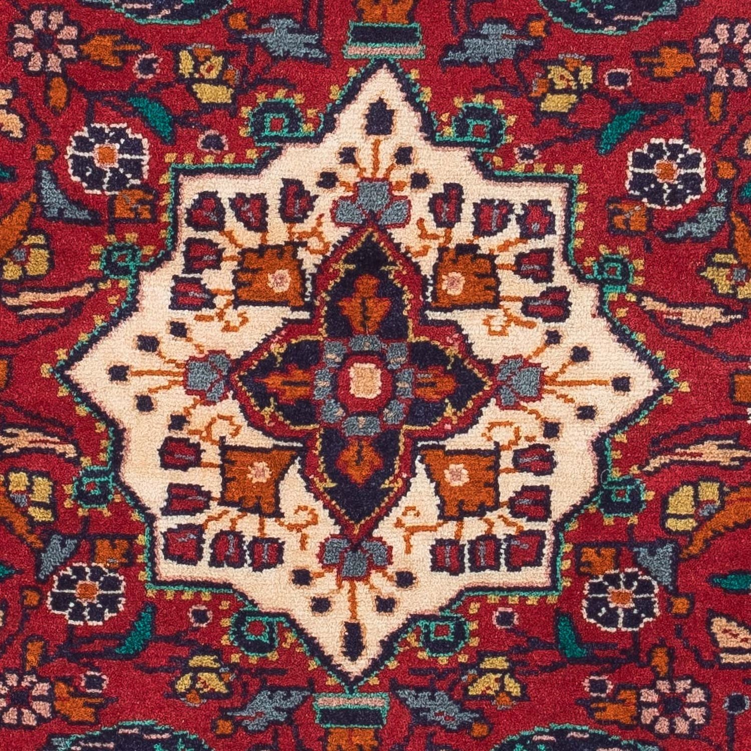 Perserteppich - Nomadic 128 x 88 cm - dunkelrot - Image 2