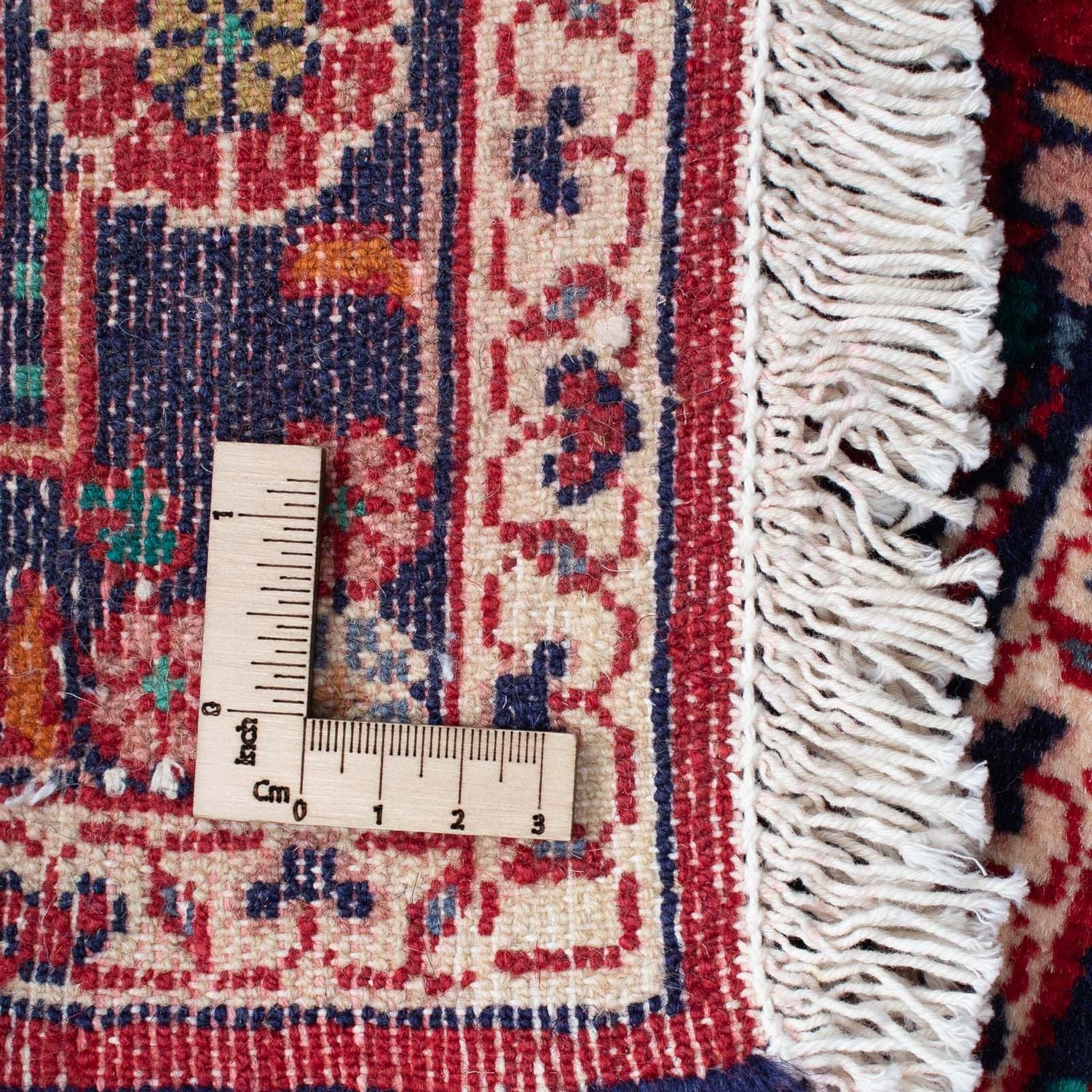 Perserteppich - Nomadic 128 x 88 cm - dunkelrot - Image 6