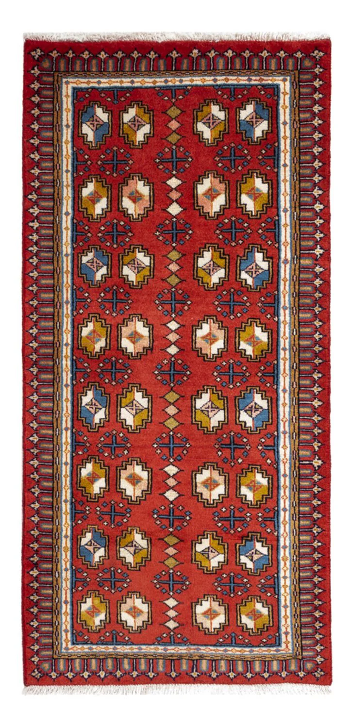 Perserteppich - Nomadic - 130 x 64 cm - mehrfarbig