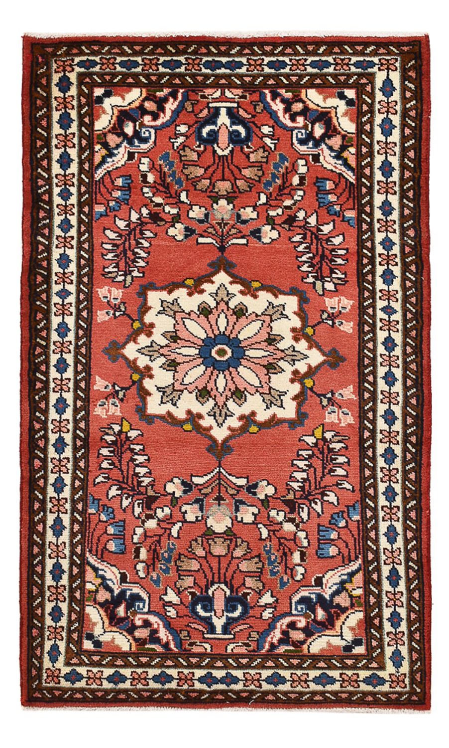 Perserteppich - Nomadic - 130 x 76 cm - rot