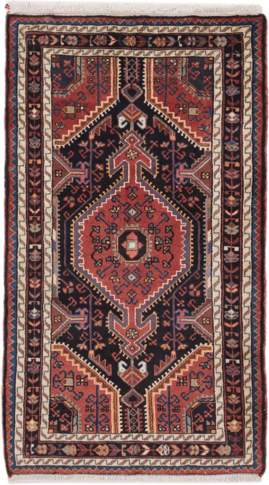 Perserteppich - Nomadic - 130 x 77 cm - rost