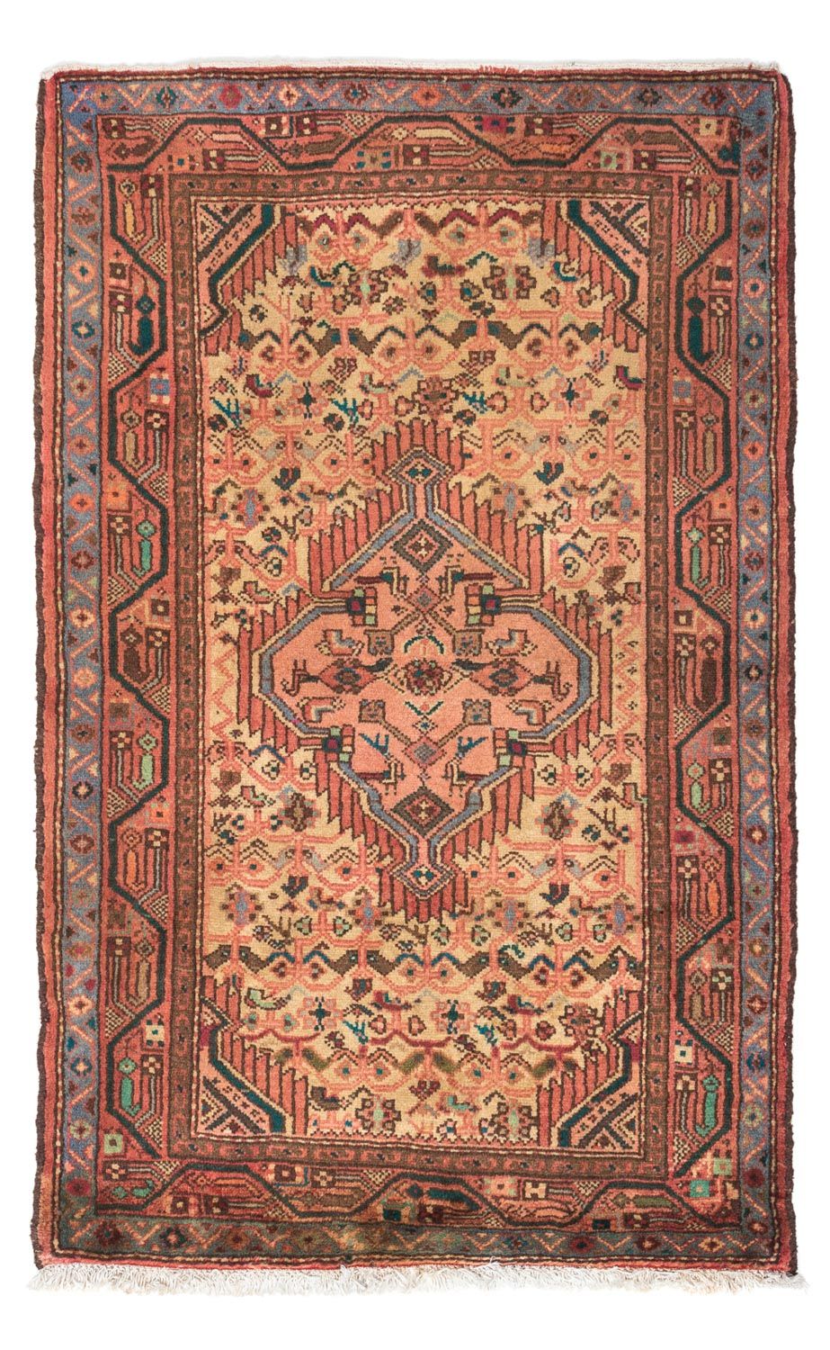 Perserteppich - Nomadic 130 x 80 cm - hellrot