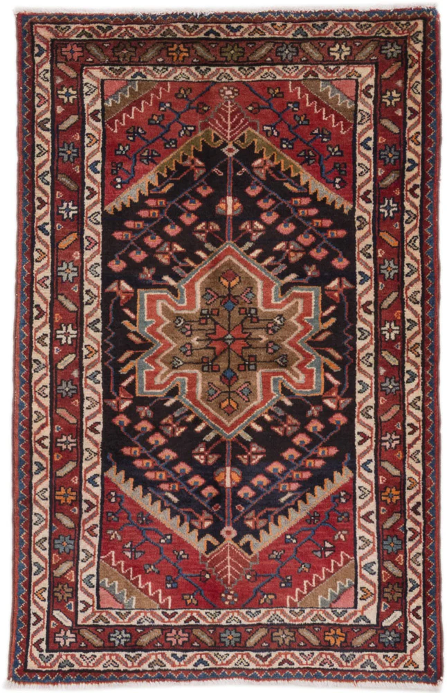 Perserteppich - Nomadic - 130 x 82 cm - mehrfarbig