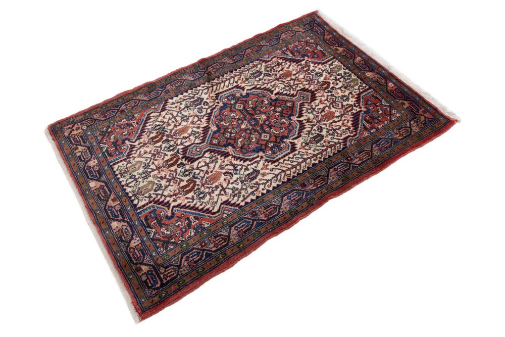 Perserteppich - Nomadic - 130 x 85 cm - creme - Image 3