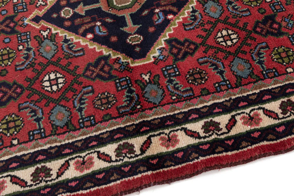 Perserteppich - Nomadic - 130 x 85 cm - dunkelrot - Image 5