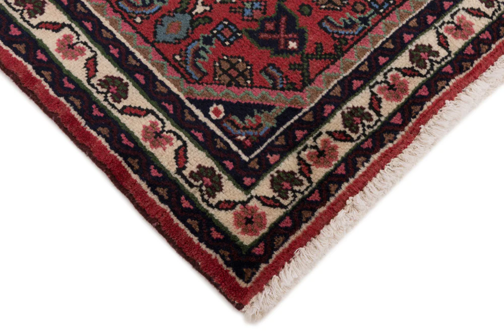 Perserteppich - Nomadic - 130 x 85 cm - dunkelrot - Image 6