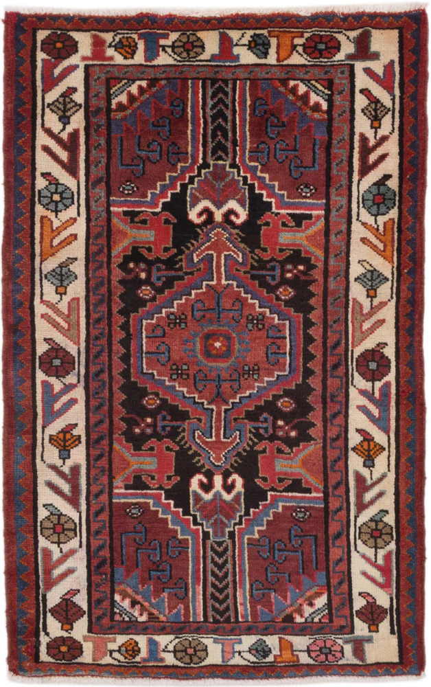 Perserteppich - Nomadic - 130 x 85 cm - rost