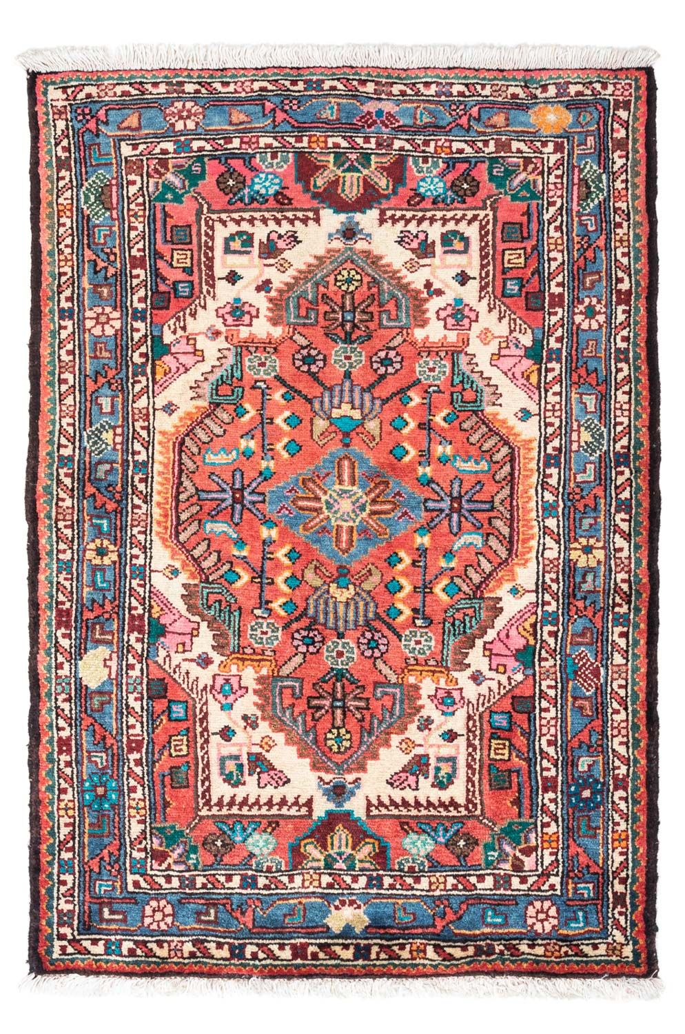 Perserteppich - Nomadic 130 x 85 cm - rot