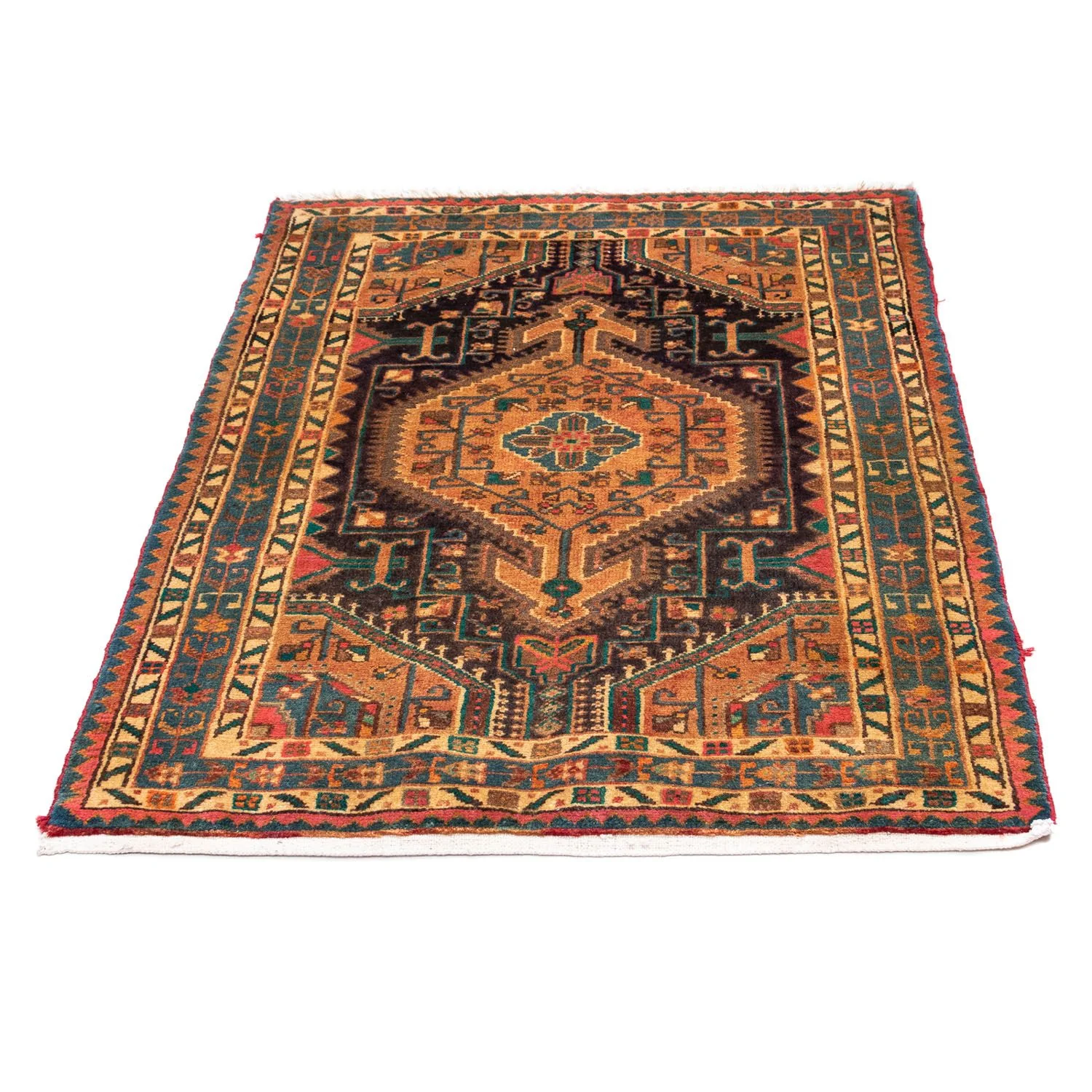 Perserteppich - Nomadic 130 x 91 cm - hellbraun - Image 5
