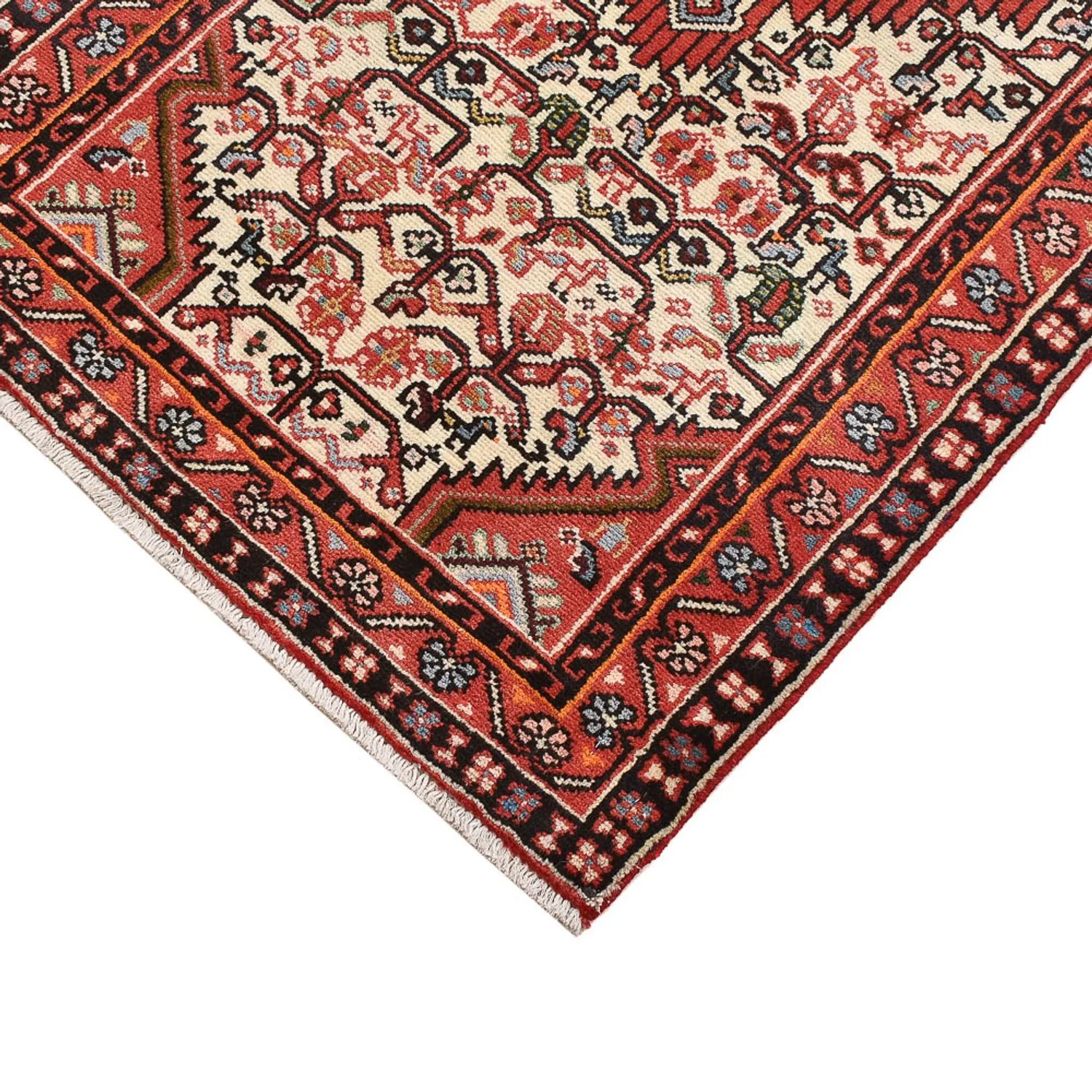 Perserteppich - Nomadic - 132 x 68 cm - hellrot - Image 2