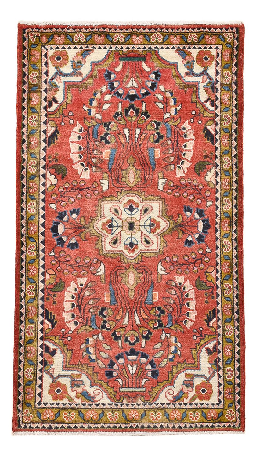 Perserteppich - Nomadic - 132 x 75 cm - hellrot