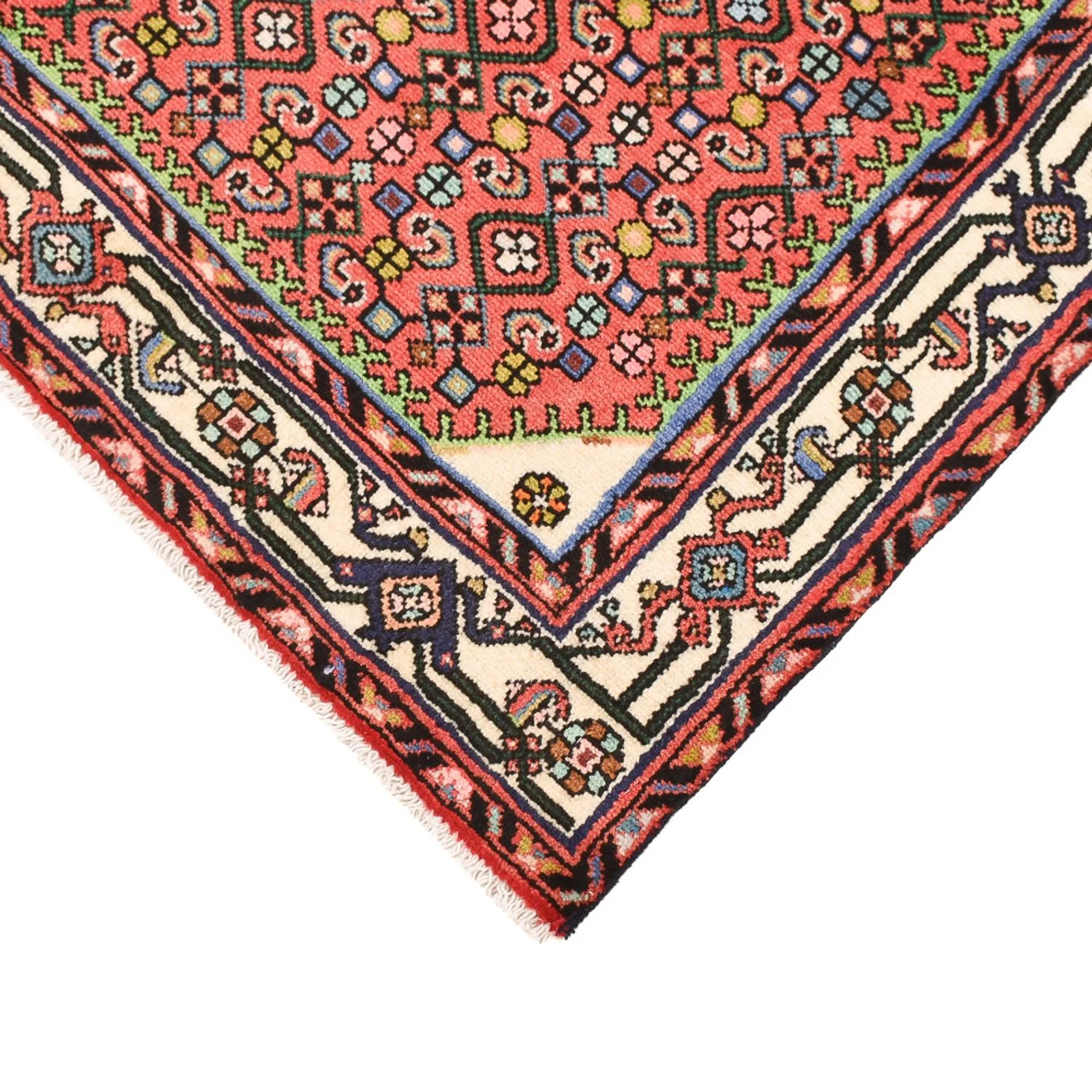 Perserteppich - Nomadic - 132 x 91 cm - rot - Image 2