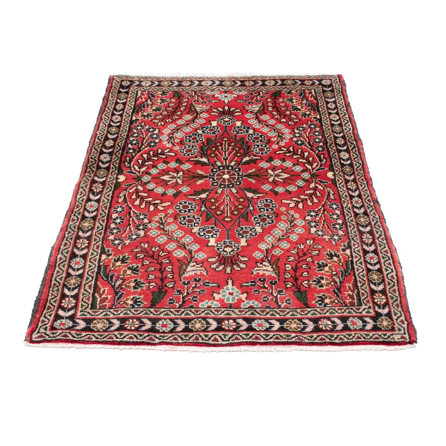 Perserteppich - Nomadic 133 x 85 cm - hellrot - Image 5