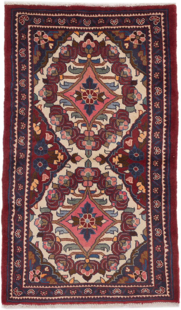Perserteppich - Nomadic - 135 x 75 cm - mehrfarbig