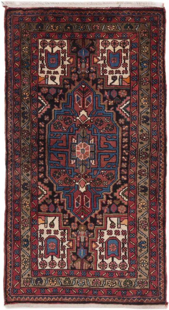 Perserteppich - Nomadic - 135 x 75 cm - rost