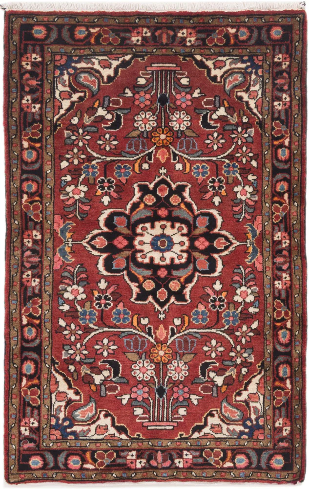 Perserteppich - Nomadic - 135 x 85 cm - rot