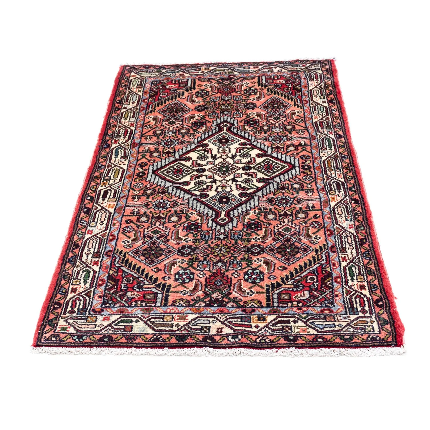 Perserteppich - Nomadic 136 x 77 cm - hellrot - Image 5