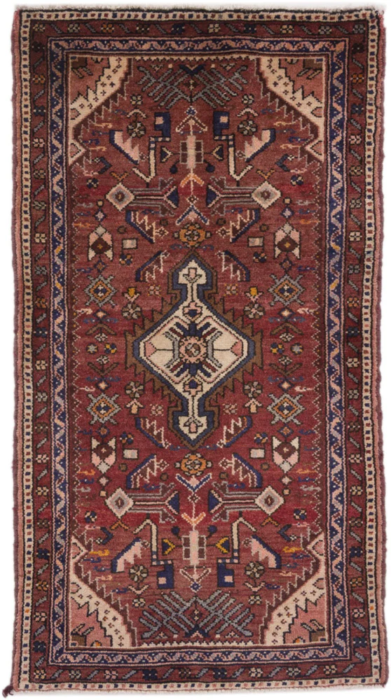 Perserteppich - Nomadic - 137 x 72 cm - rost
