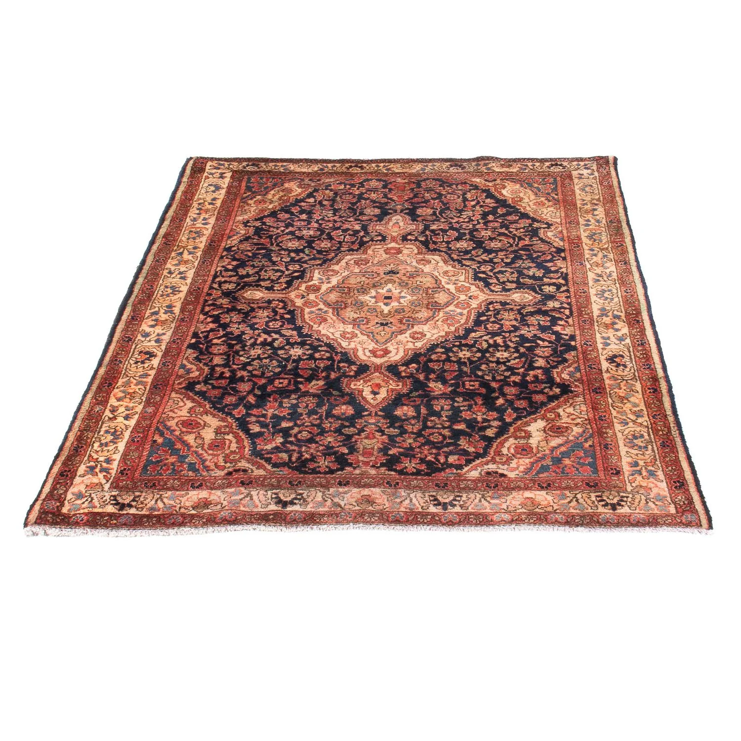 Perserteppich - Nomadic - 146 x 103 cm - dunkelblau - Image 5