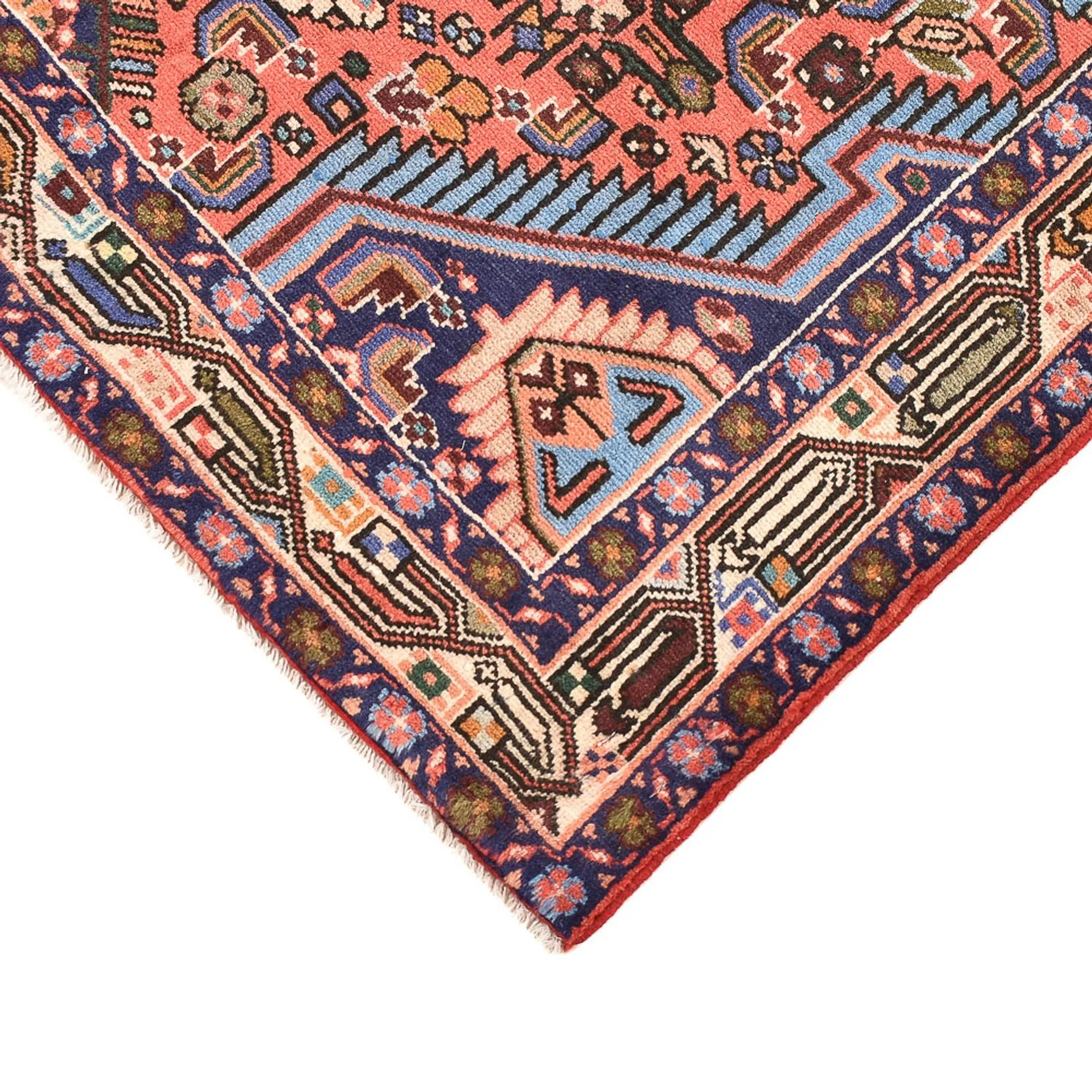 Perserteppich - Nomadic - 146 x 98 cm - hellrot - Image 2