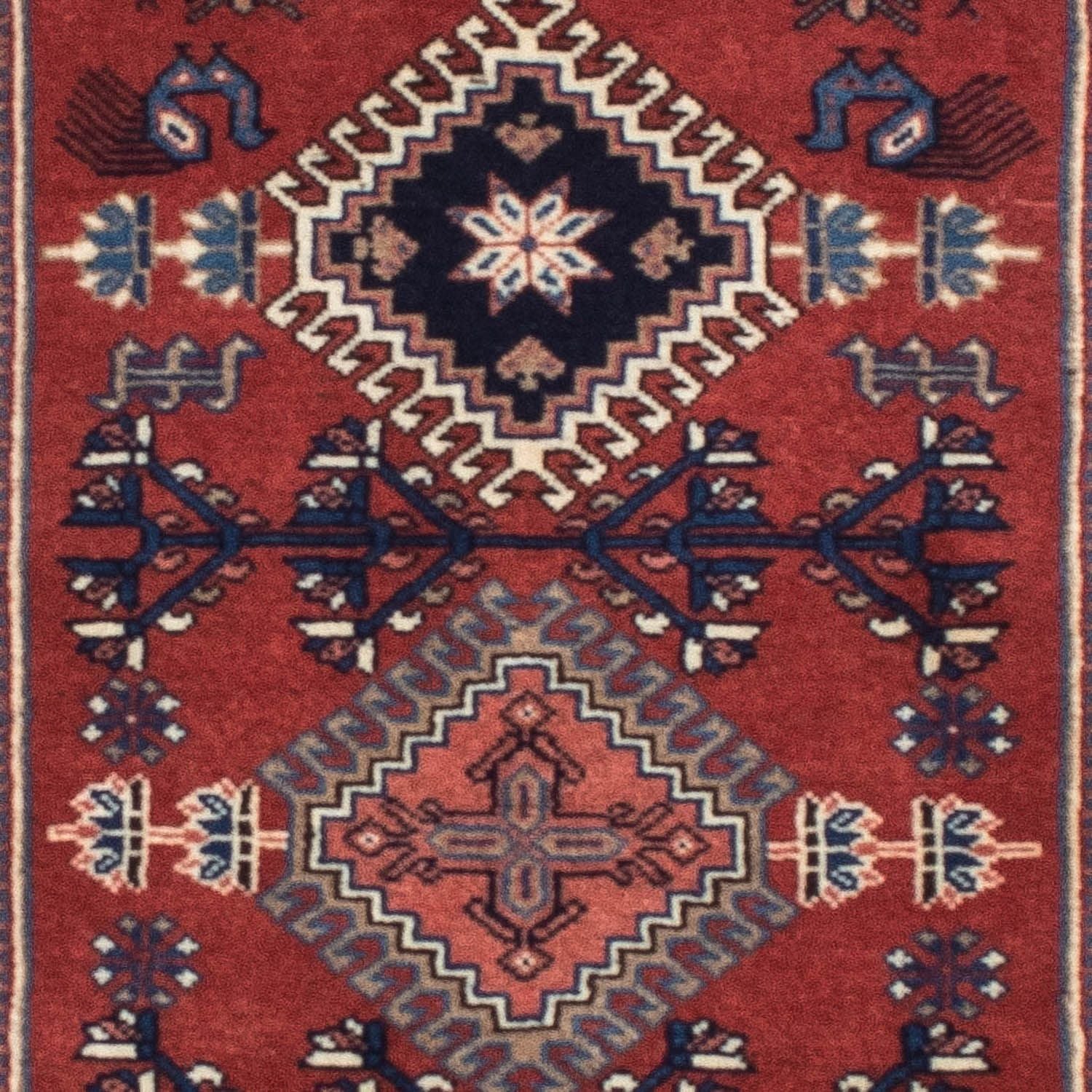 Perserteppich - Nomadic 148 x 59 cm - dunkelrot - Image 2