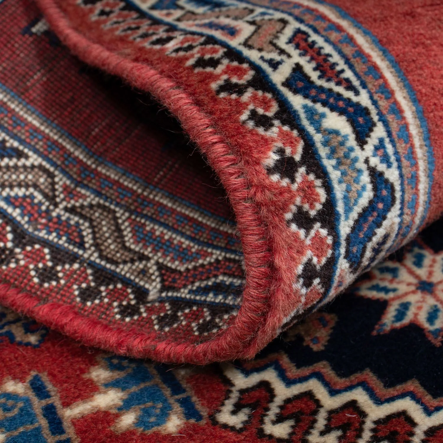Perserteppich - Nomadic 148 x 59 cm - dunkelrot - Image 4