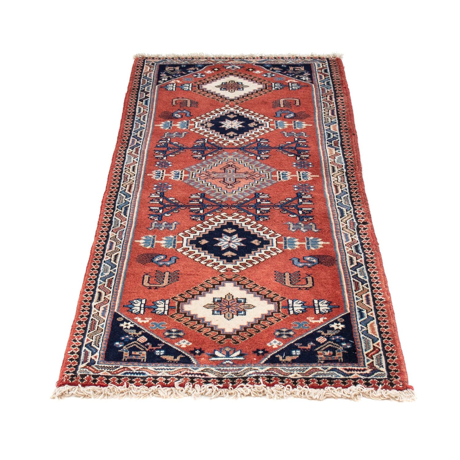 Perserteppich - Nomadic 148 x 59 cm - dunkelrot - Image 5