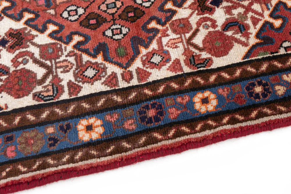 Perserteppich - Nomadic - 150 x 100 cm - dunkelrot - Image 5