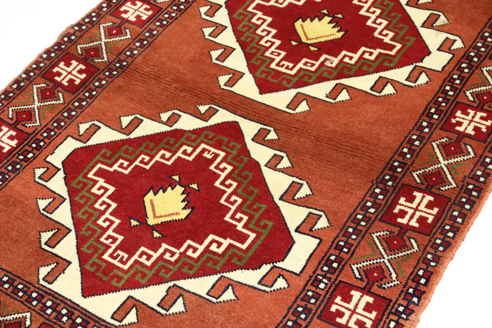 Perserteppich - Nomadic - 150 x 105 cm - terrakotta - Image 4