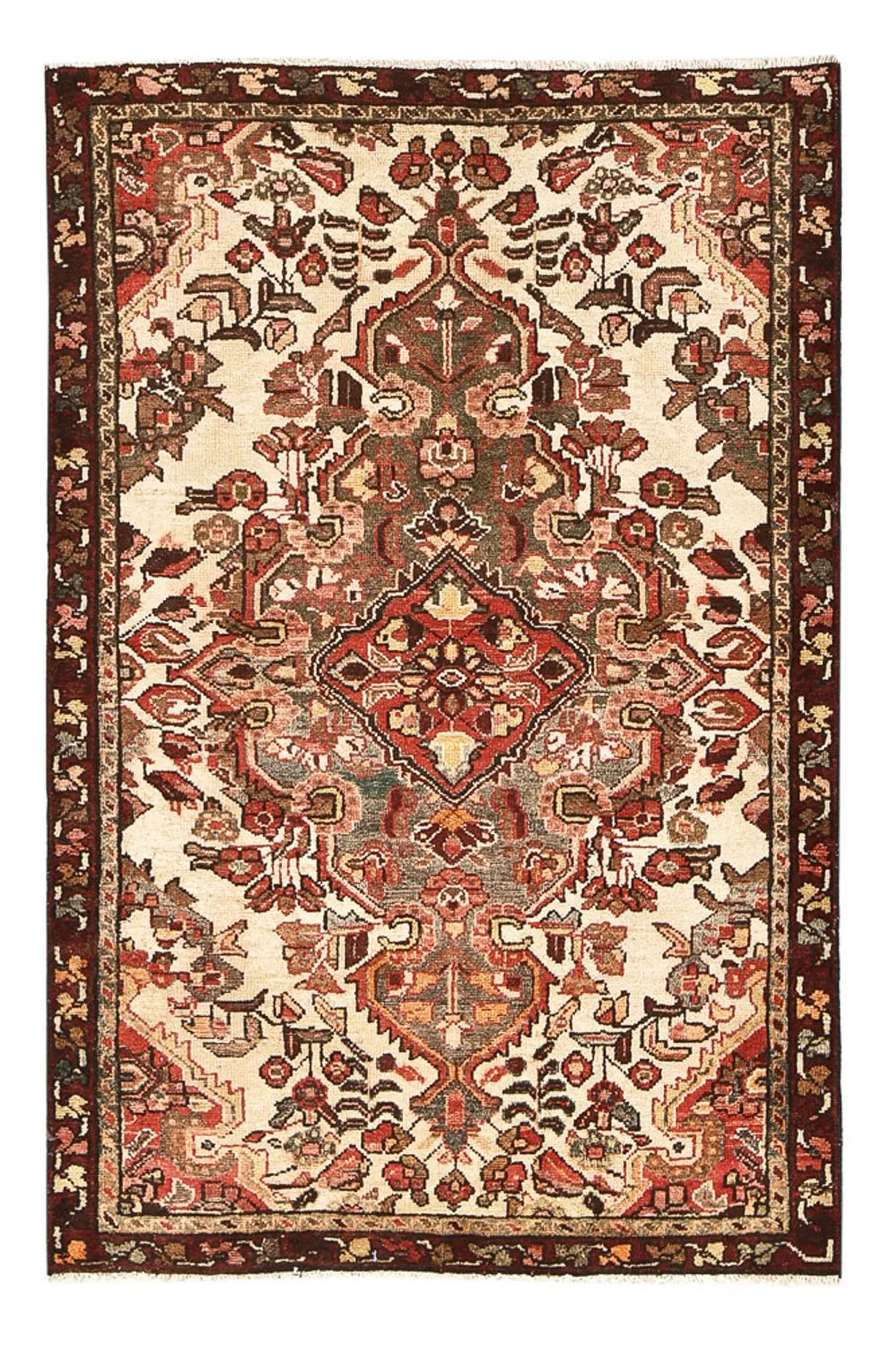 Perserteppich - Nomadic - 150 x 95 cm - mehrfarbig