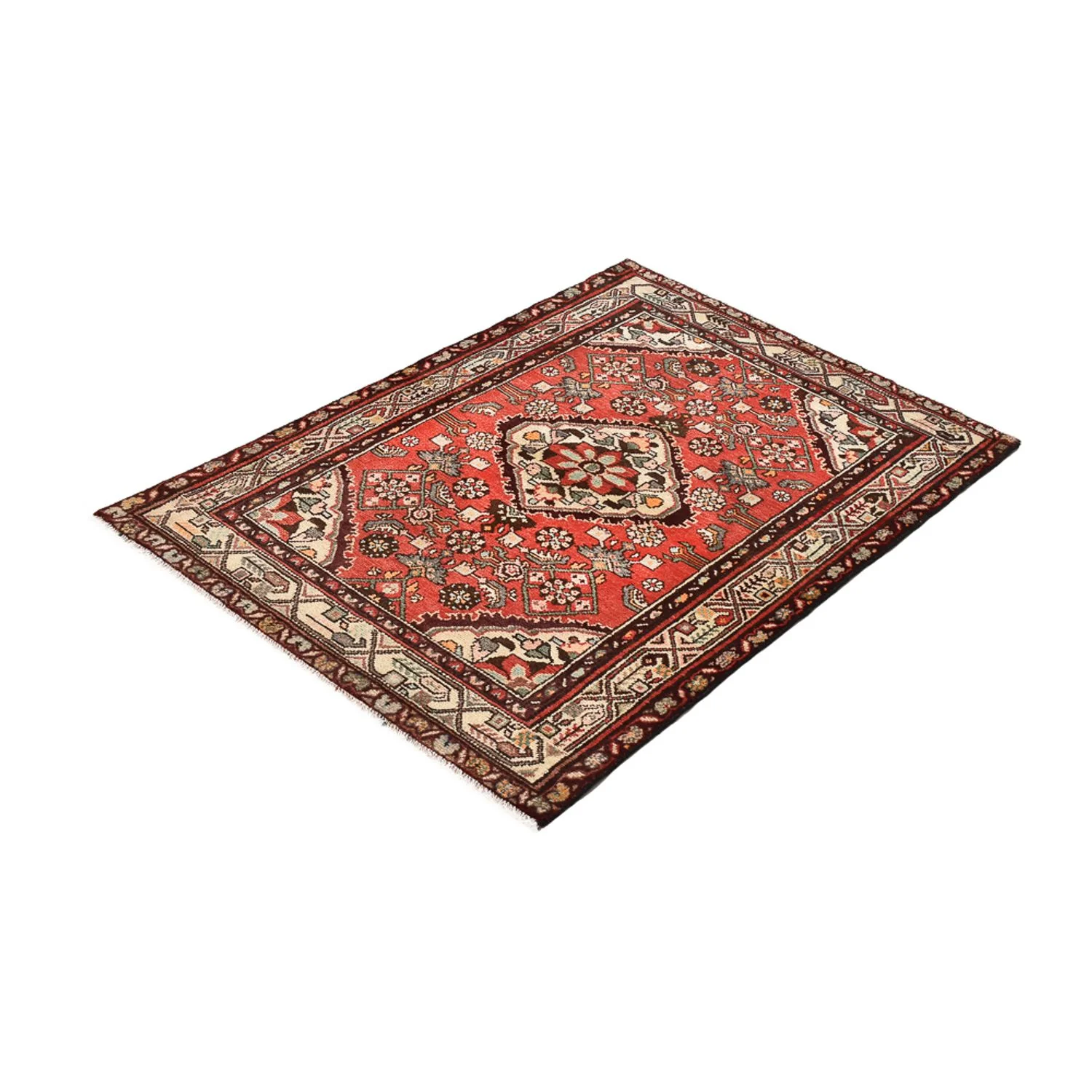 Perserteppich - Nomadic - 154 x 100 cm - rot - Image 5