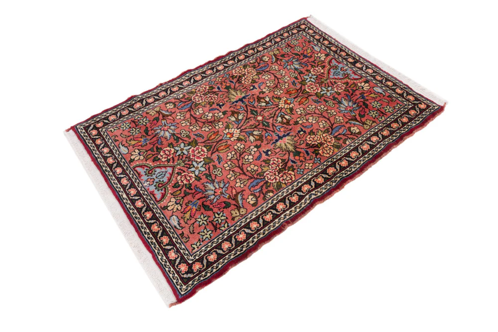 Perserteppich - Nomadic - 155 x 110 cm - dunkelrot - Image 3