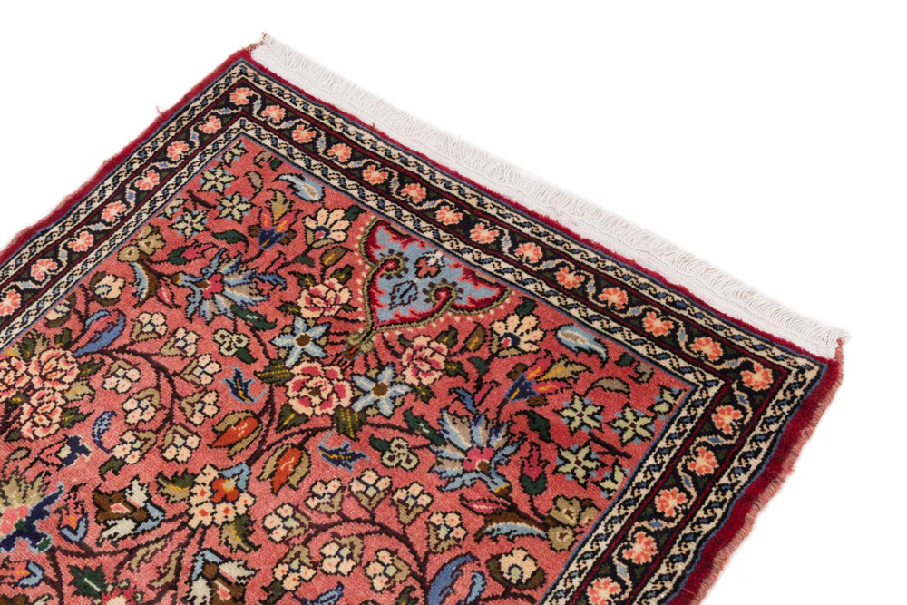 Perserteppich - Nomadic - 155 x 110 cm - dunkelrot - Image 4