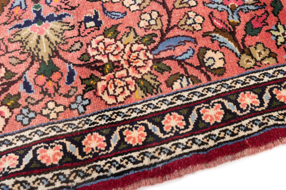 Perserteppich - Nomadic - 155 x 110 cm - dunkelrot - Image 5