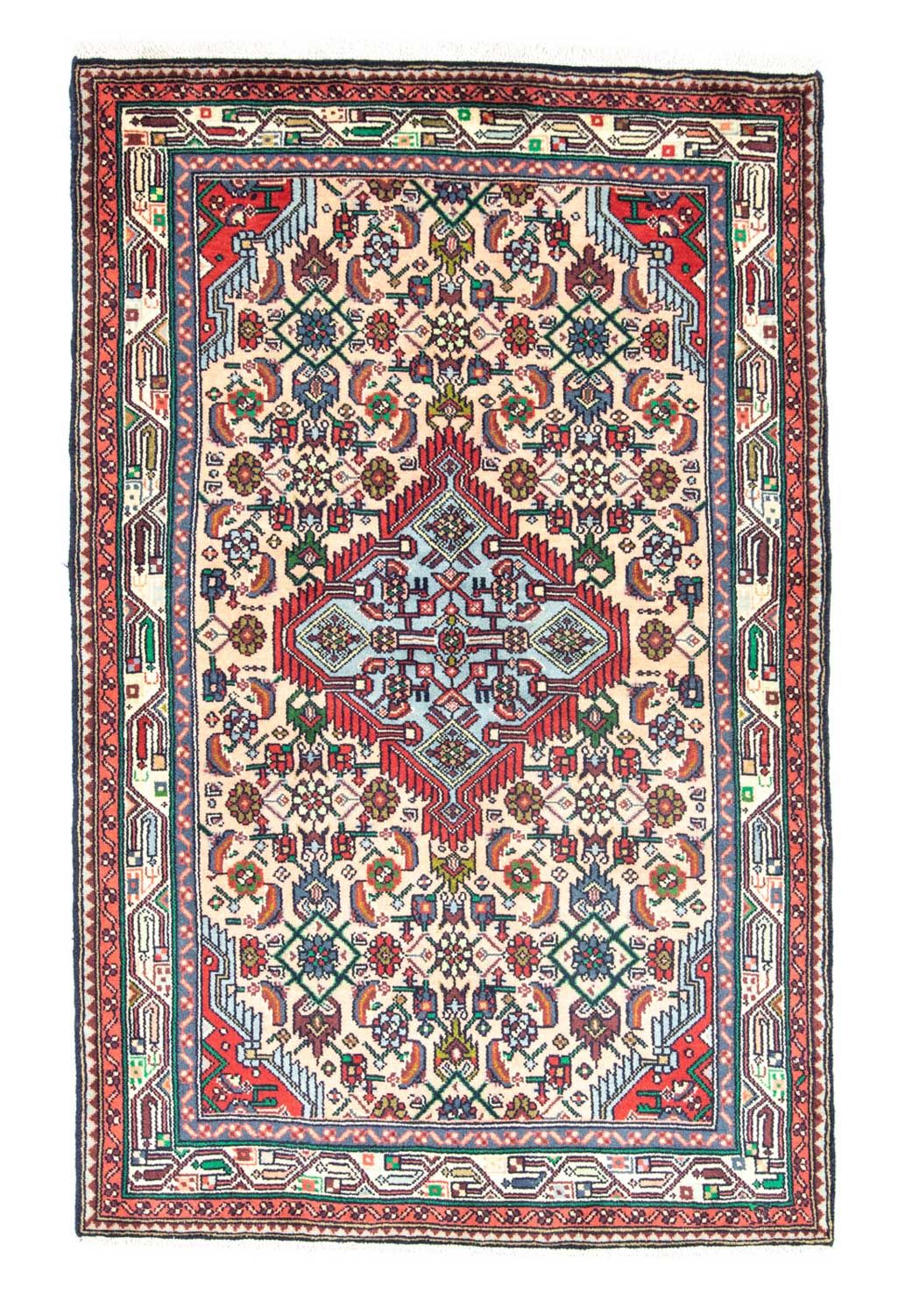 Perserteppich - Nomadic 157 x 102 cm - blau