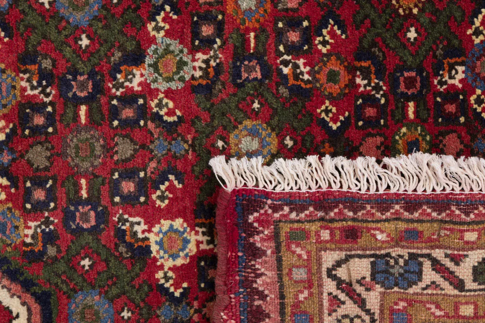 Perserteppich - Nomadic - 157 x 95 cm - dunkelrot - Image 7