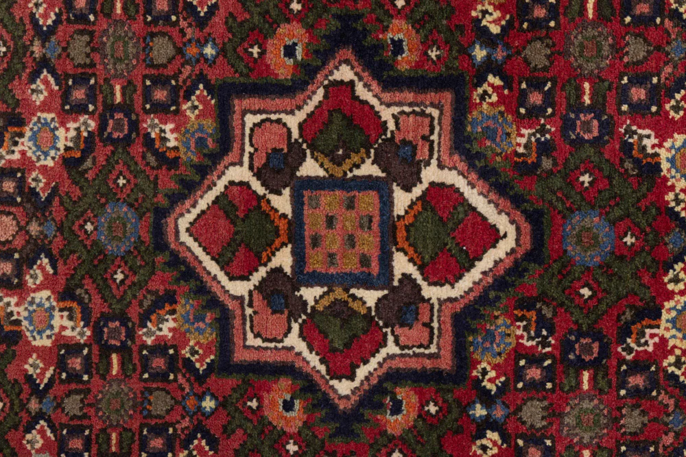 Perserteppich - Nomadic - 157 x 95 cm - dunkelrot - Image 8