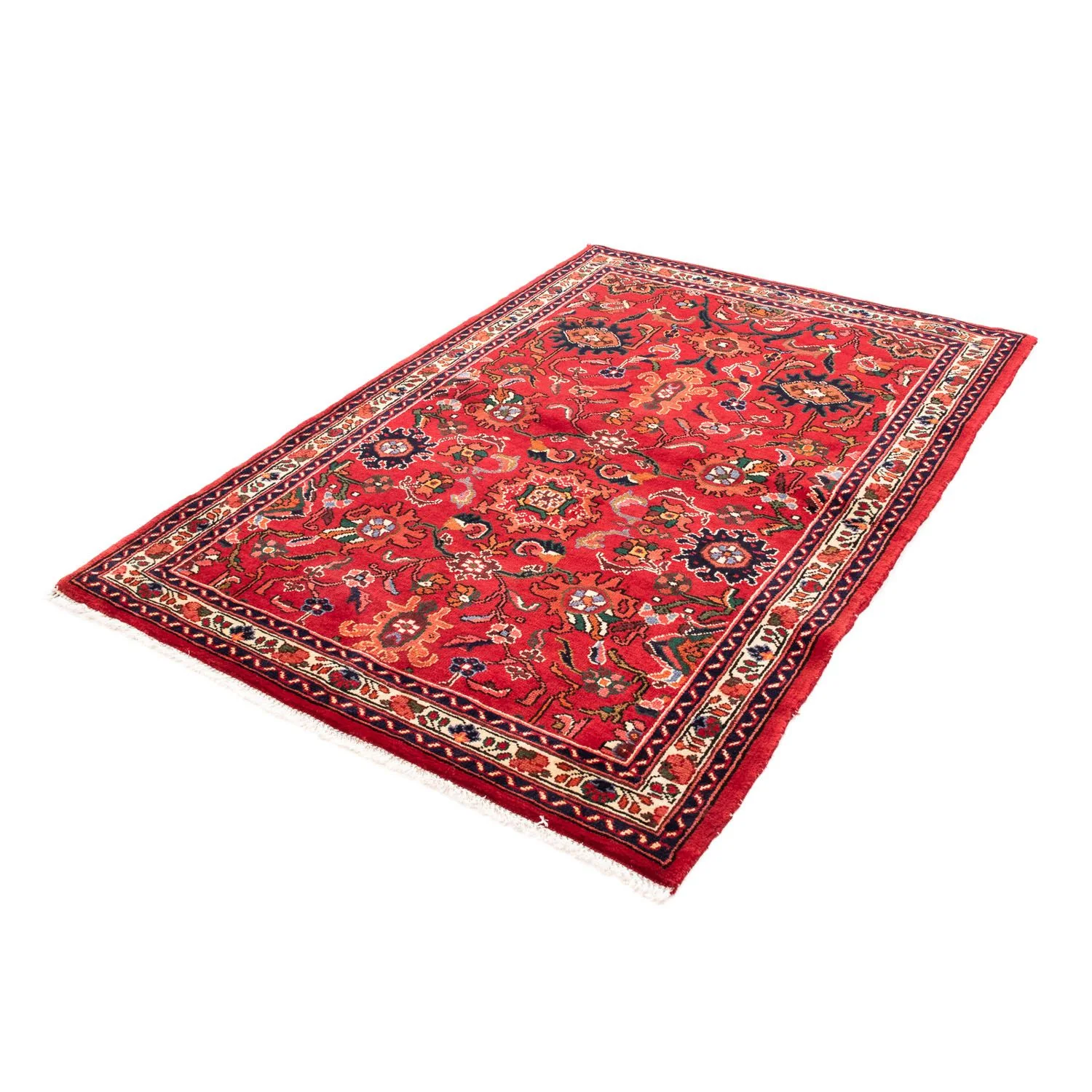 Perserteppich - Nomadic 160 x 112 cm - dunkelrot - Image 5
