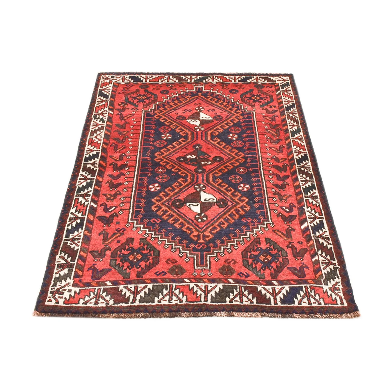 Perserteppich - Nomadic - 163 x 112 cm - rot - Image 5