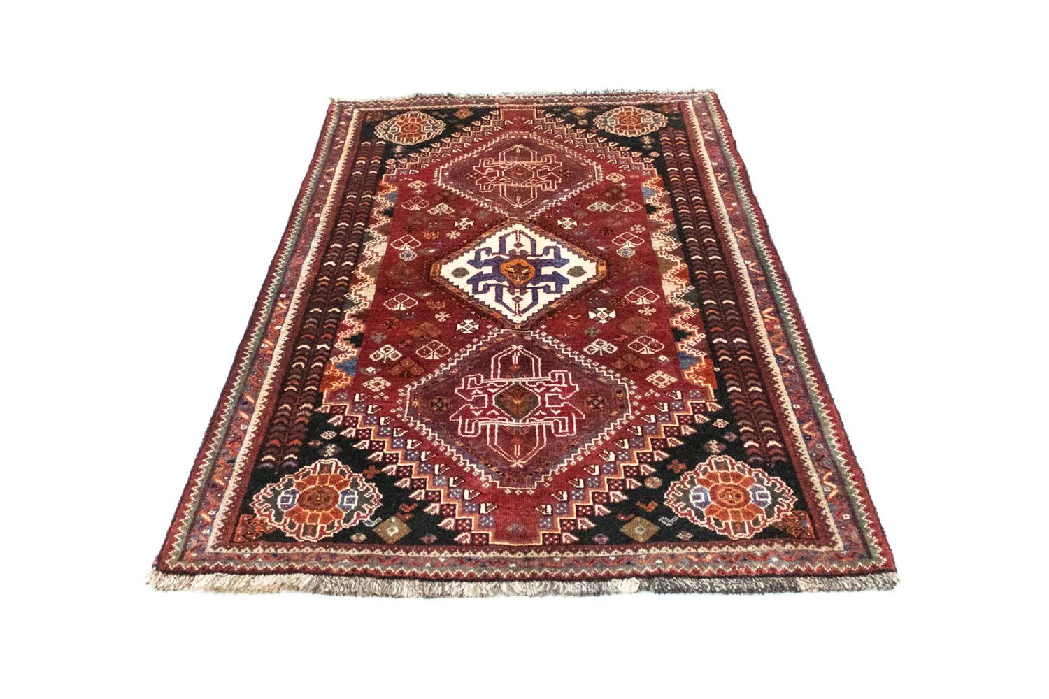 Perserteppich - Nomadic 170 x 114 cm - rot - Image 5