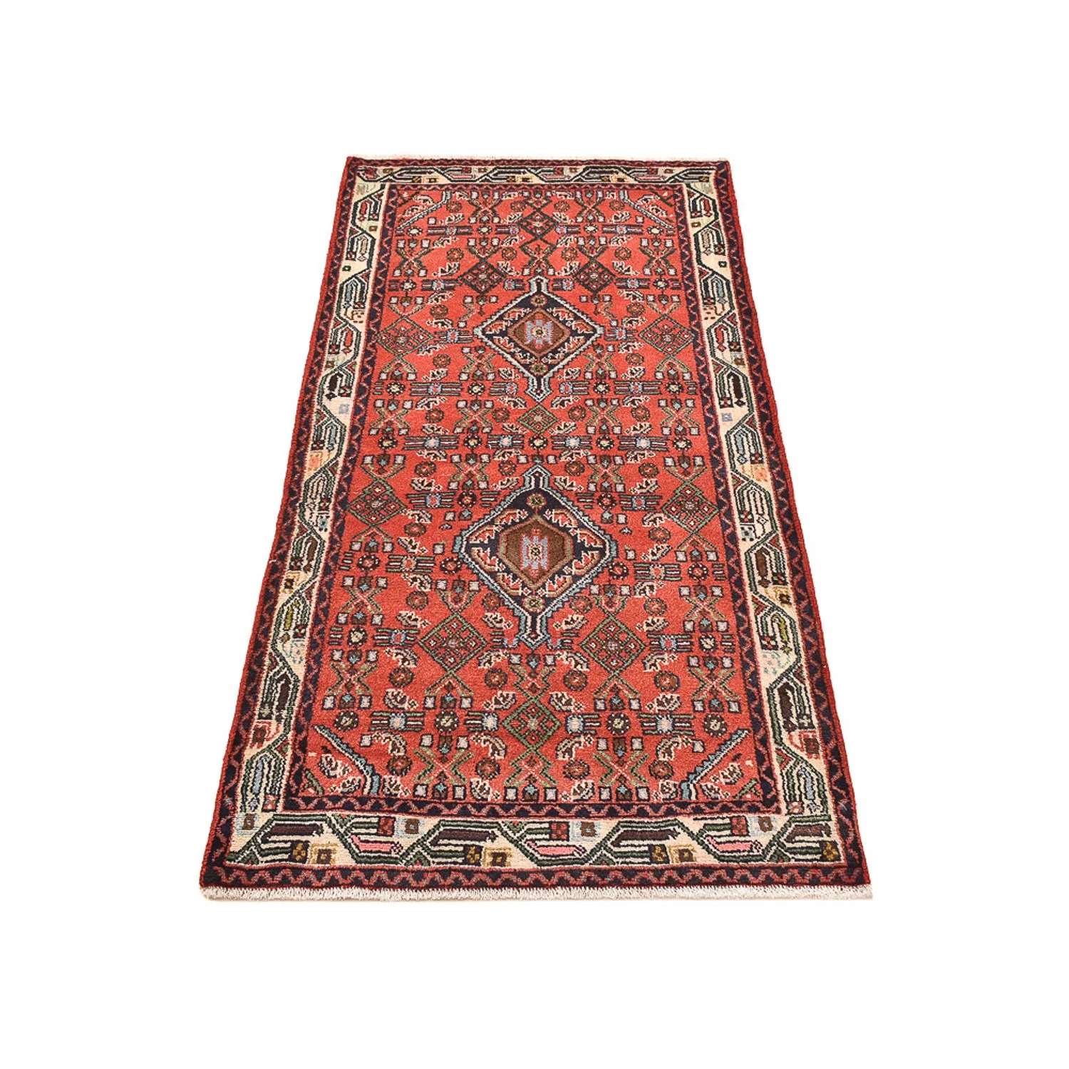 Perserteppich - Nomadic - 172 x 81 cm - hellrot - Image 5