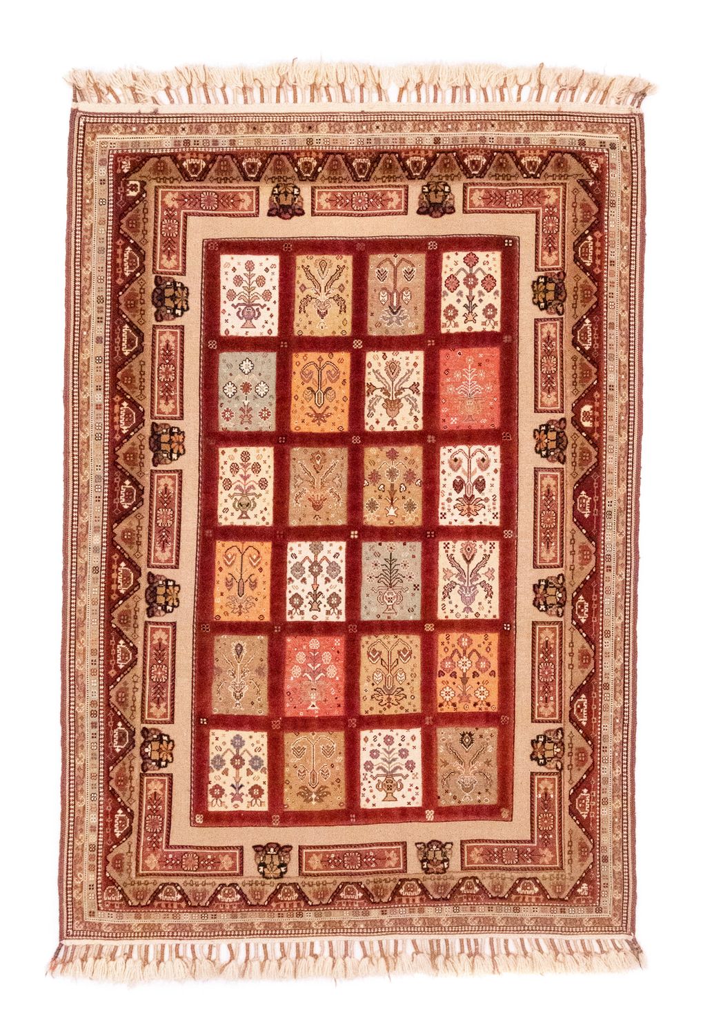 Perserteppich - Nomadic 176 x 123 cm - rot