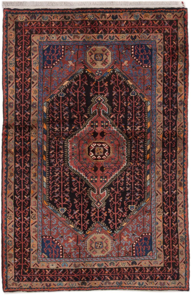 Perserteppich - Nomadic - 180 x 120 cm - rost