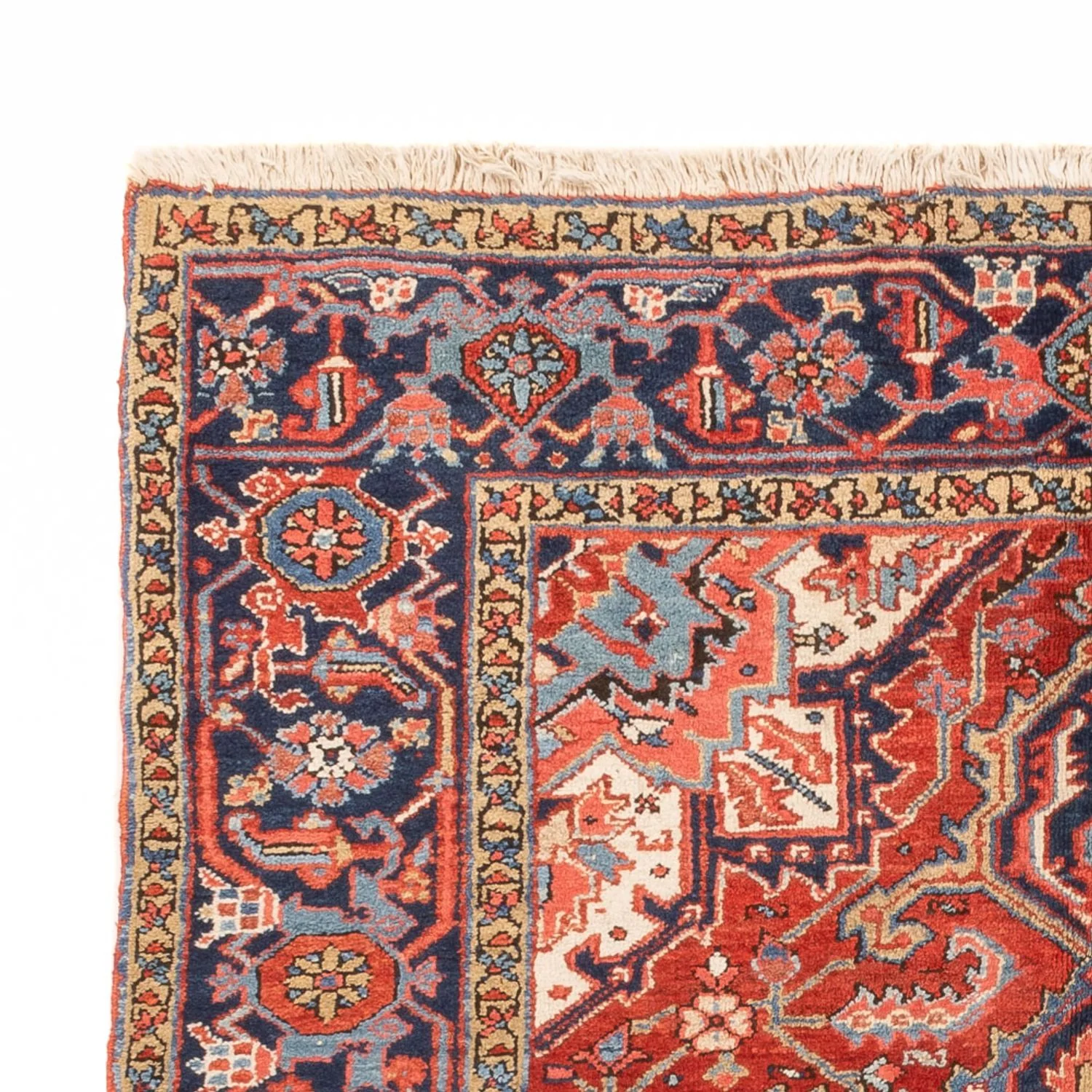 Perserteppich - Nomadic - 185 x 140 cm - rot - Image 3